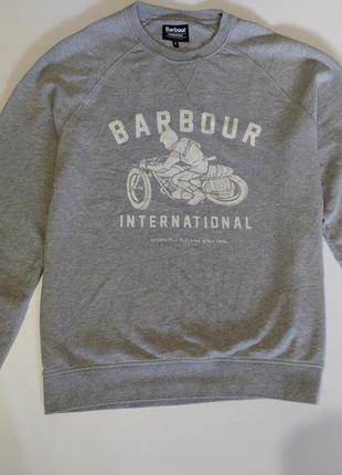 Лонгслив свитшот barbour оригинал