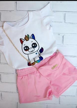 Костюм на дівчинку+сумка