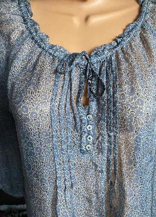 Шикарна блуза 💯% шовк5 фото