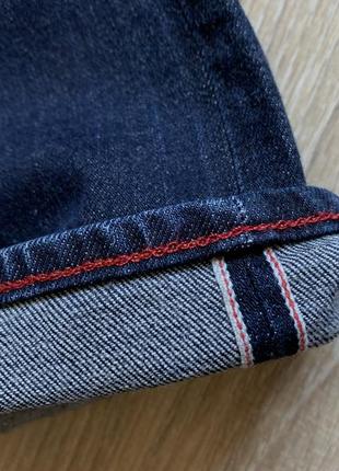 Мужские джинсы на селвидже tommy hilfiger denton straight fit selvedge8 фото