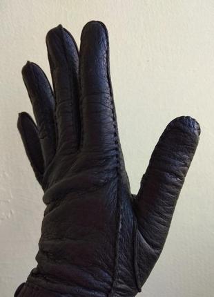 Кожаные перчатки размер s,m4 фото