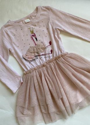 Платье next на девочку 3-4года!