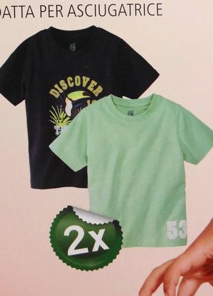 Lupilu. набір з 2 футболок. 86-92, 98 -104 і 110 - 116 розміри.6 фото