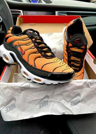 Чоловічі кросівки nike air max tn+ black \orange