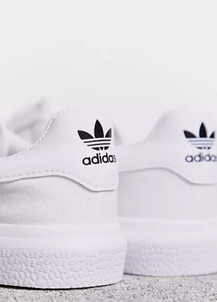 Белые kids adidas 3mc, белые кроссовки, адидас, стильные кроссовки, оригинал.6 фото