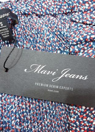 Mavi jeans юбка миди в мелкую складку s6 фото