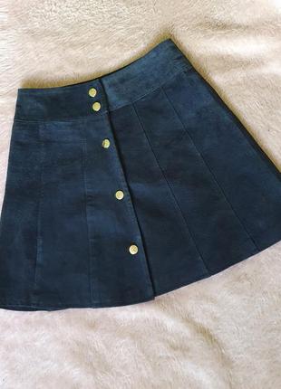 Юбка из натуральной замши outer edge