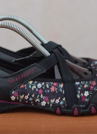 Чорні жіночі босоніжки skechers. 37 розмір. оригінал1 фото