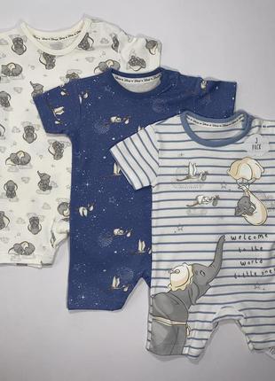 Песочники george "disney dumbo" 3-6, 6-9 мес  поштучно