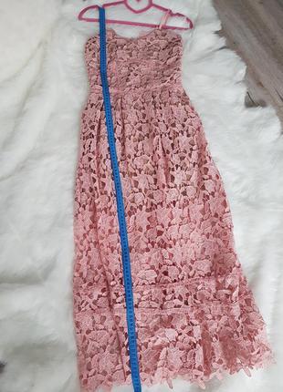 Шикарное кружевное платье, сарафан3 фото