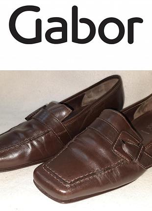 Кожанные туфли gabor p 37 португалия