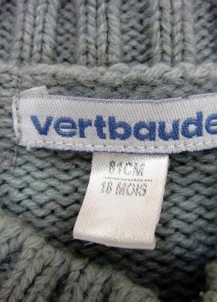 Джемпер светр vertbaudet 18 міс. 4