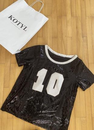 Футболка в паєтку турція