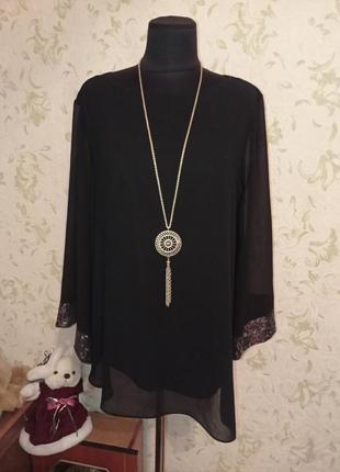 Нарядная блуза uk18 roman