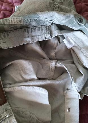 Брюки джинсы мятные италия качество💥💫3 фото