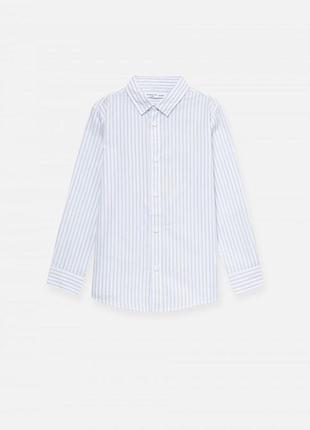 Класична бавовняна сорочка в смужку