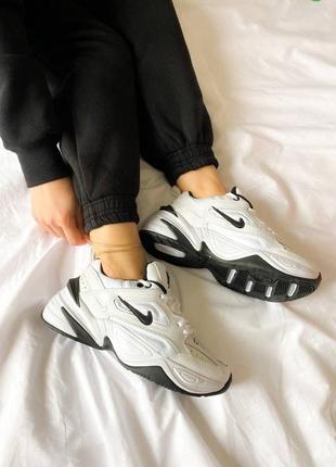 Жіночі кросівки nike m2k tekno"white/black"