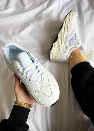 Женские кроссовки adidas yeezy 700 "white"9 фото