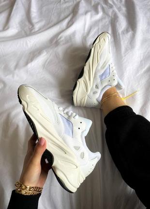 Женские кроссовки adidas yeezy 700 "white"10 фото