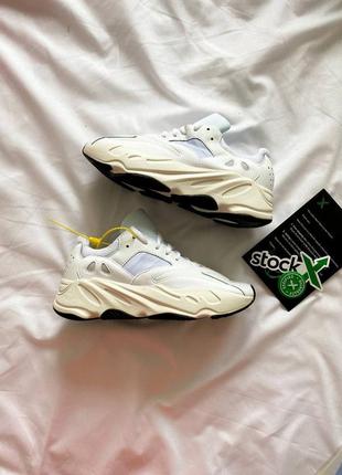 Женские кроссовки adidas yeezy 700 "white"7 фото