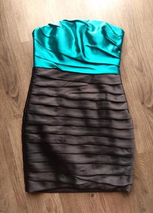 Вечернее коктейльное платье из атласа juju & christine