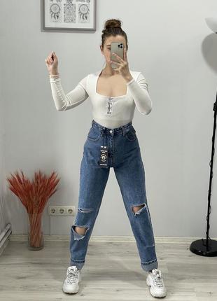 Крутые джинсы mom3 фото