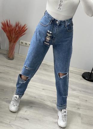 Крутые джинсы mom6 фото