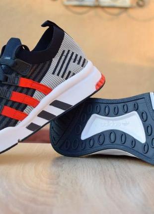 Чоловічі кросівки adidas equipment сині з червоним знижка 44 розмір sale / smb7 фото