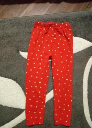 Лосинки на девочку 3-4 года