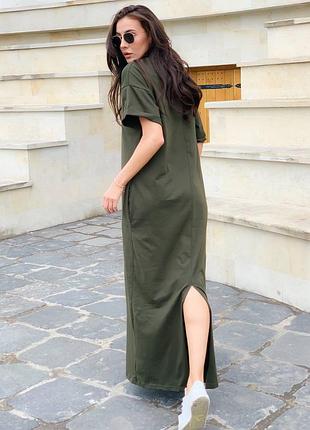 Летняя качественное , натуральное , платье футболка, оверсайз