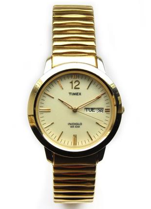 Timex мужские часы из сша с датой и днем недели wr30m indiglo