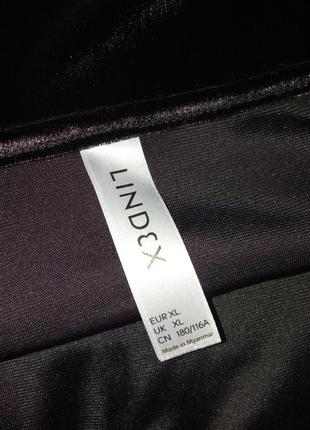 Lindex ночная рубашка из прекрасного бархата с кружевной отделкой спереди7 фото