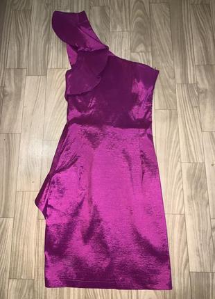 Armani exchange max 8 плаття на одне плече коктейльне5 фото