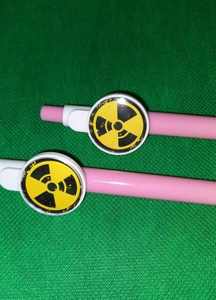 Кулькова ручка logo radiation радіація