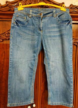 Джинси бриджі капрі штани шорти батал джинсы джинсовые бриджи капри шорты большого размера1 фото