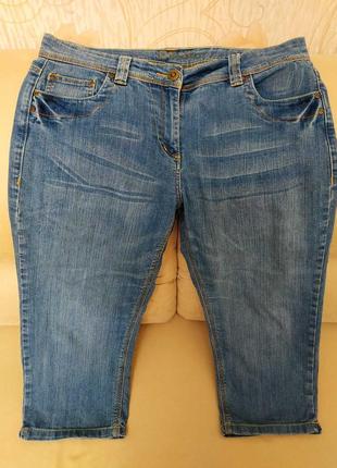 Джинси бриджі капрі штани шорти батал джинсы джинсовые бриджи капри шорты большого размера9 фото