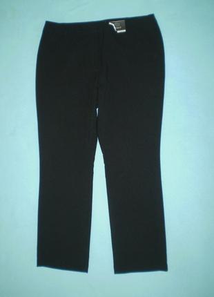 Новые черные брюки papaya uk18, 50-52 xl-xxl классические женские3 фото