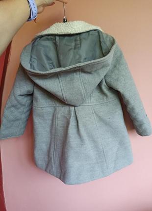 Пальто демисезонное с капюшоном осенние весенние тонкое5 фото