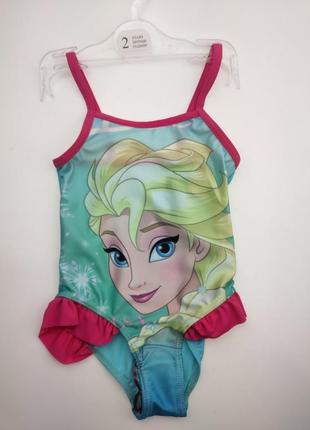 Купальник відрядний на дівчинку холодне серце