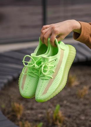 💚💚💚adidas yeezy boost 350 glow in dark💚💚💚кроссовки адидас 350