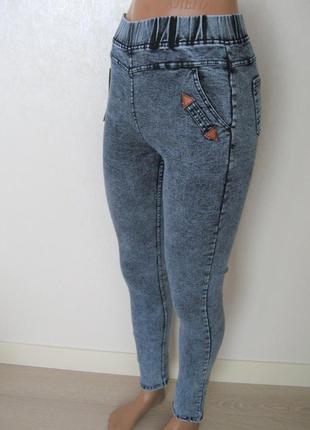 Джегенсы, джегенси, джинсы на резинке, джинси на резинці3 фото
