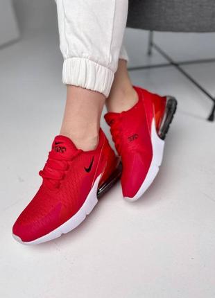 Жіночі кросівки nike air max 270 red