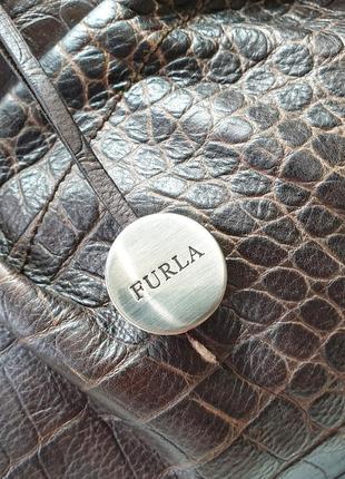 Красива шкіряна сумка furla ;7 фото