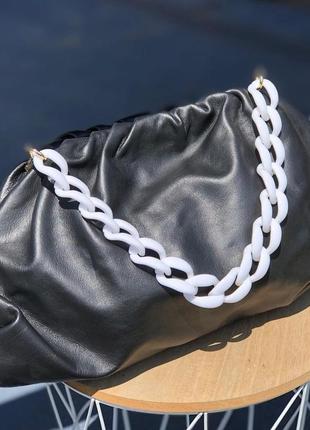 Кожаная женская сумка облачка италия женские кожаные сумки