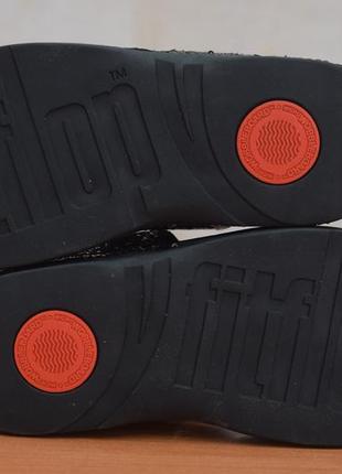 Чорні жіночі шльопанці, в'єтнамки fitflop. 38 розмір. оригінал3 фото