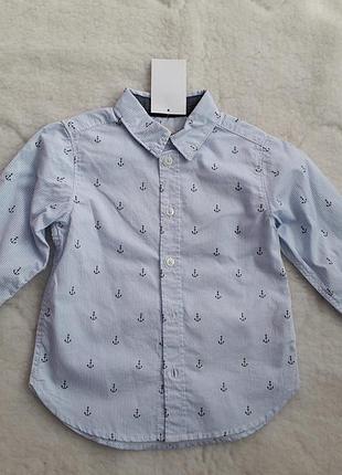 Сорочка рубашка для хлопчика h&amp;m hm 3
