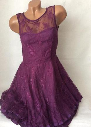 Нежное платье с гипюра от ax paris1 фото