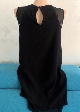 Платье черное mango m свободный крой5 фото