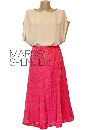 Розкішна спідниця міді marks & spencer classic