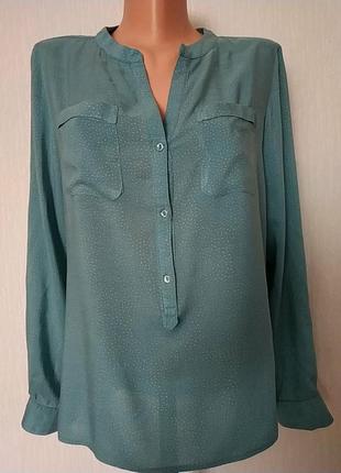 Брендовая натуральная легкая блуза туника блузка.1 фото